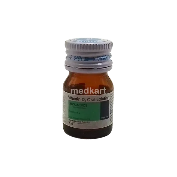 recalmin d3 sugar free oral solution 5 ml